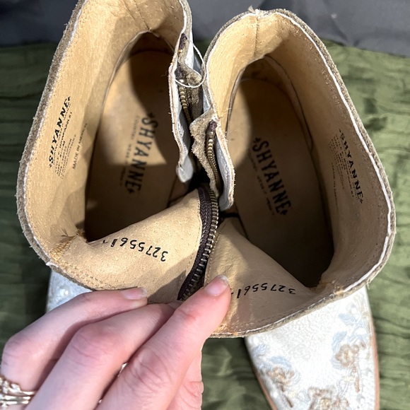 Shyanne White Booties - Picture 5 of 5
